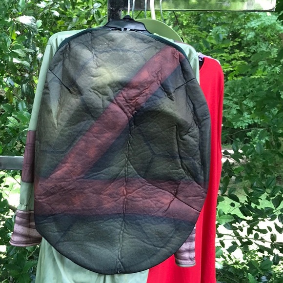 Teenage Mutant Ninja Turtle Donatello 2 pc Halloween Costume & Plastic Mask M - Picture 15 of 16